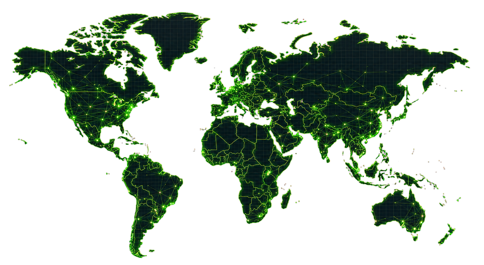 CASH85 holder world map